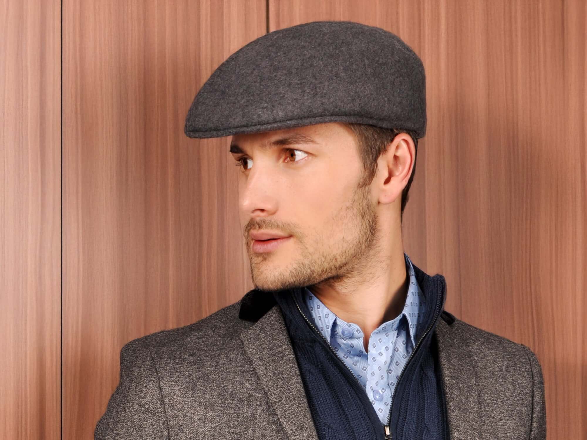 Wool Felt Ivy Cap Hat - My Men's Shop