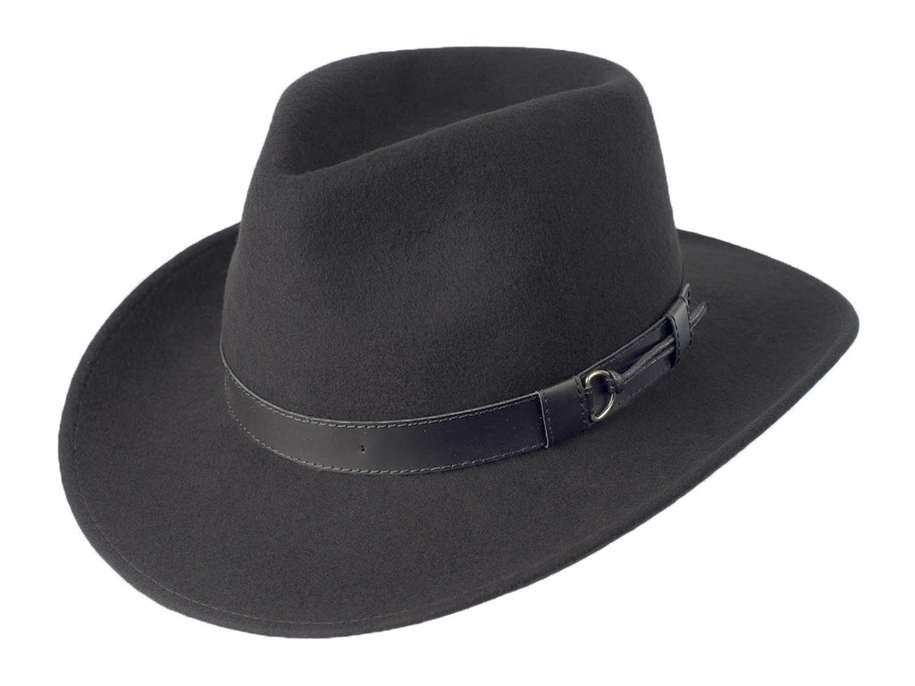 Wool Felt Outdoor Hat Merino Outback - My Men's Shop