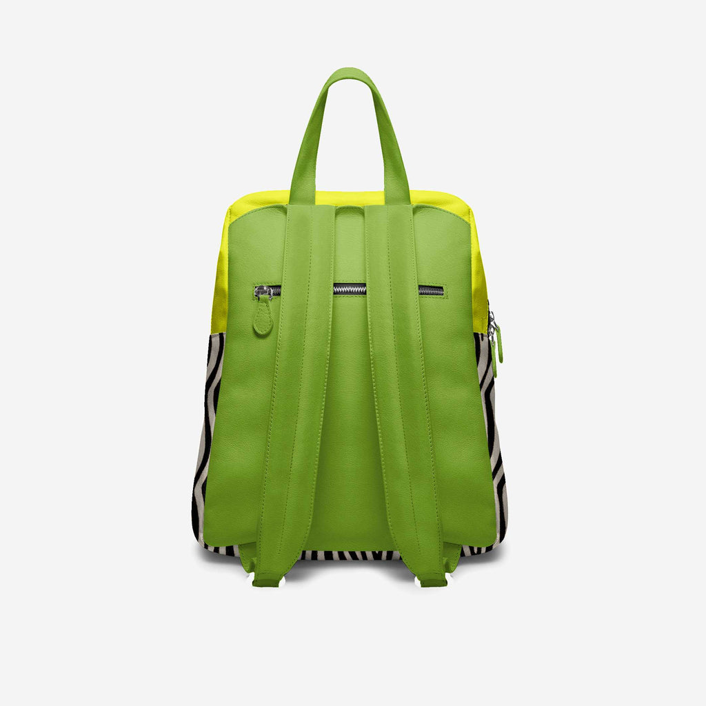 Zebra Jungle Backpack by BYMANYC ® New York – Handmade Vegan Luxury - My Men's Shop