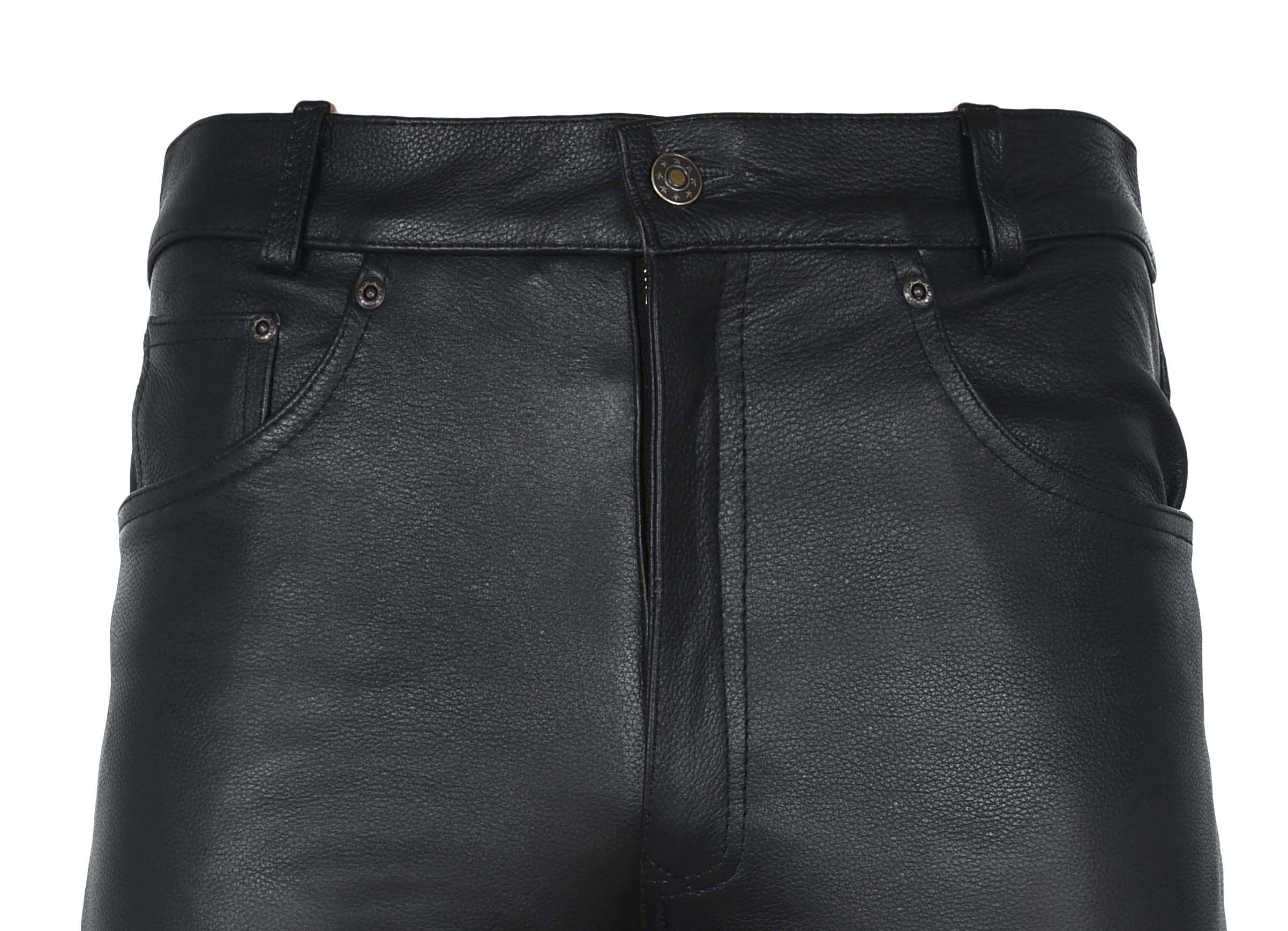 DALLX Leather Motorbike Pants - My Men's Shop