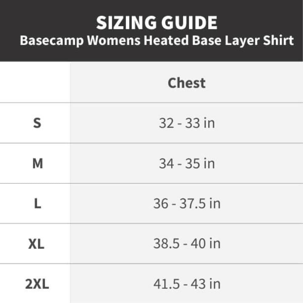 Basecamp Women's Heated Base Layer Shirt (Final Sale)