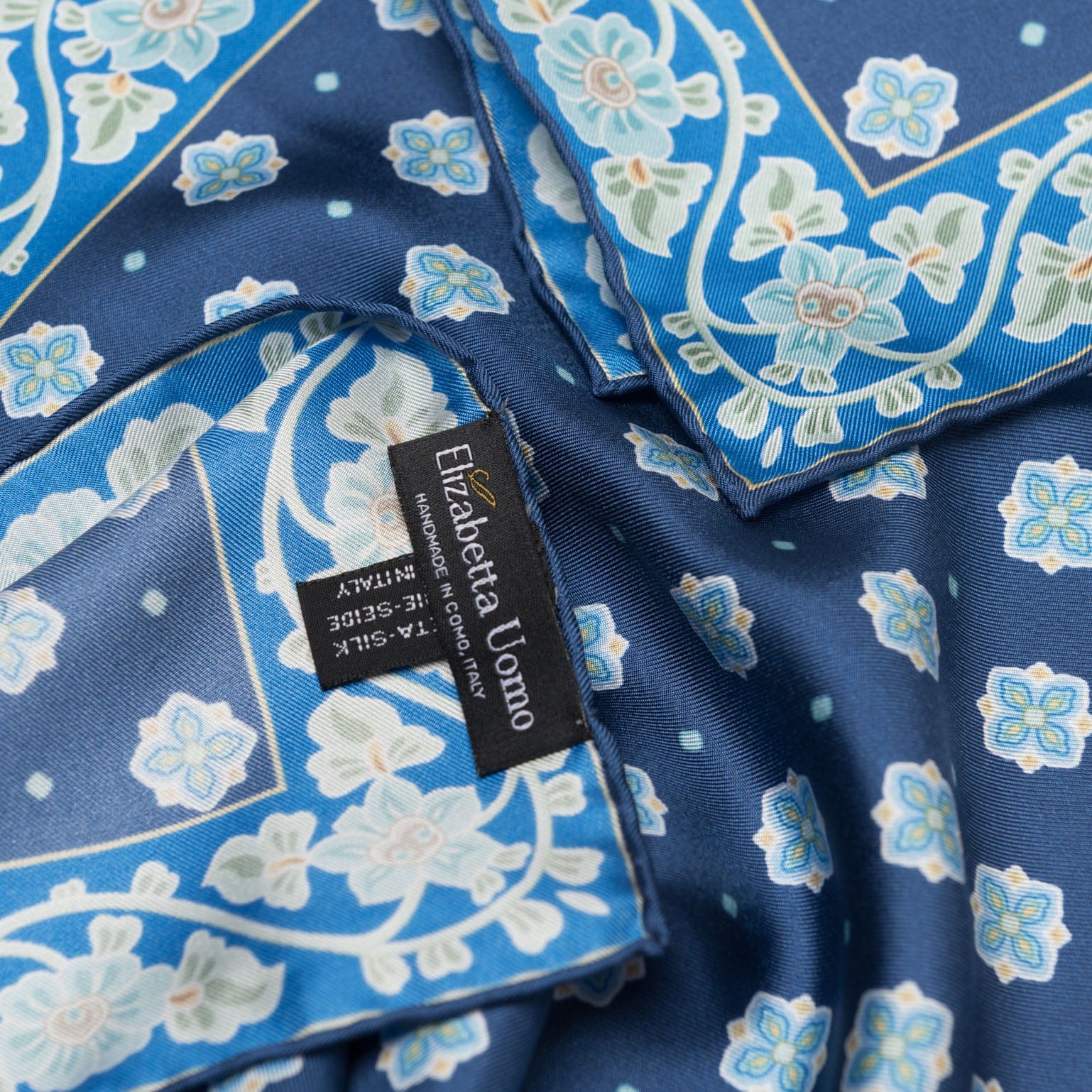 Ducati - Silk Neckerchief - Marine Blue - My Men's Shop