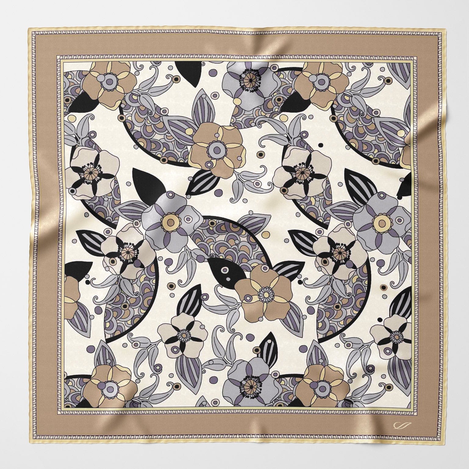 Lombardi - Silk Neckerchief - Sand