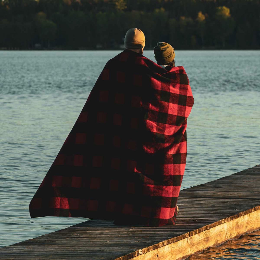 M33 - Camp Throw Blanket White Mountain Woolen - My Men's Shop