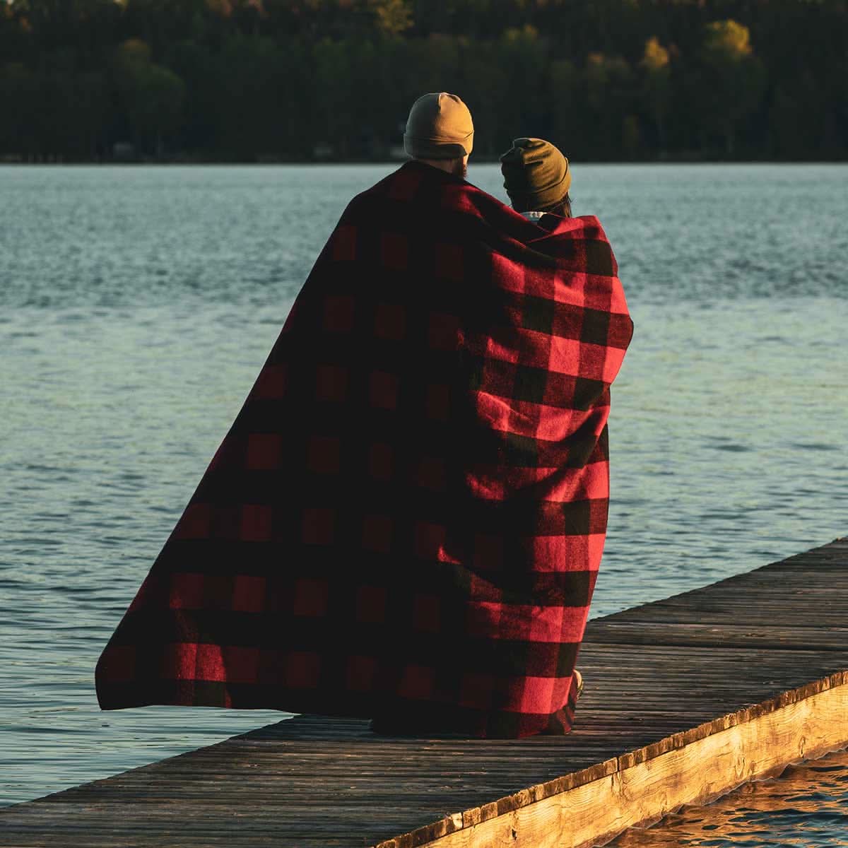 M33 - Camp Throw Blanket White Mountain Woolen - My Men's Shop