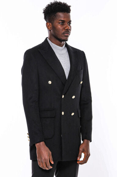 kp-3120-91 Wool Top Coat - My Men's Shop