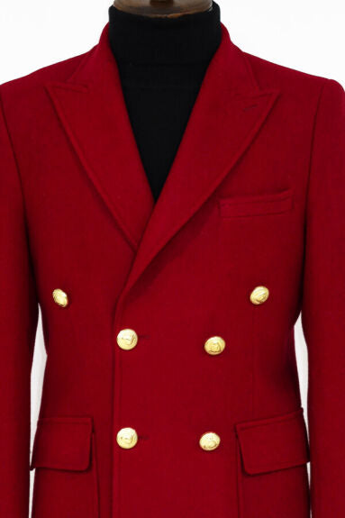 kp-3120-91 Wool Top Coat - My Men's Shop