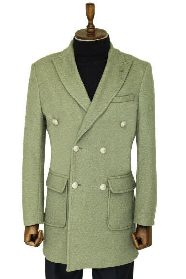 kp-3120-91 Wool Top Coat - My Men's Shop