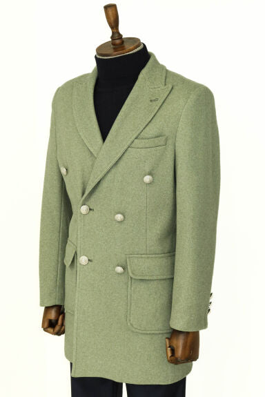 kp-3120-91 Wool Top Coat - My Men's Shop