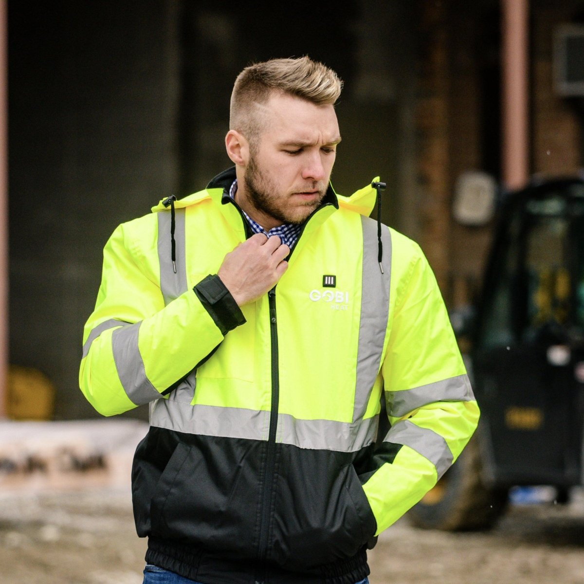 Flash Heated Hi Vis Jacket (Final Sale)