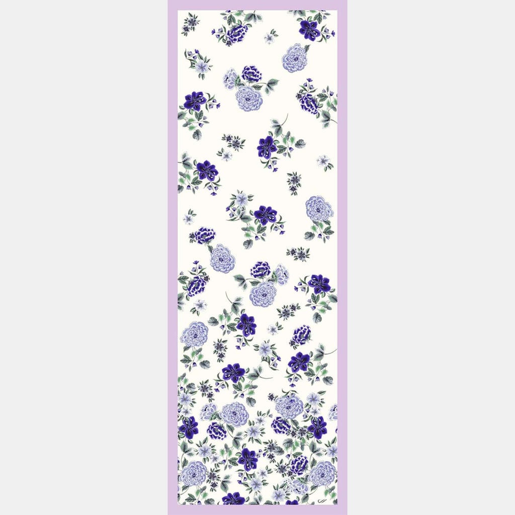 Bella - Silk Scarf Shawl - Purple Lavender