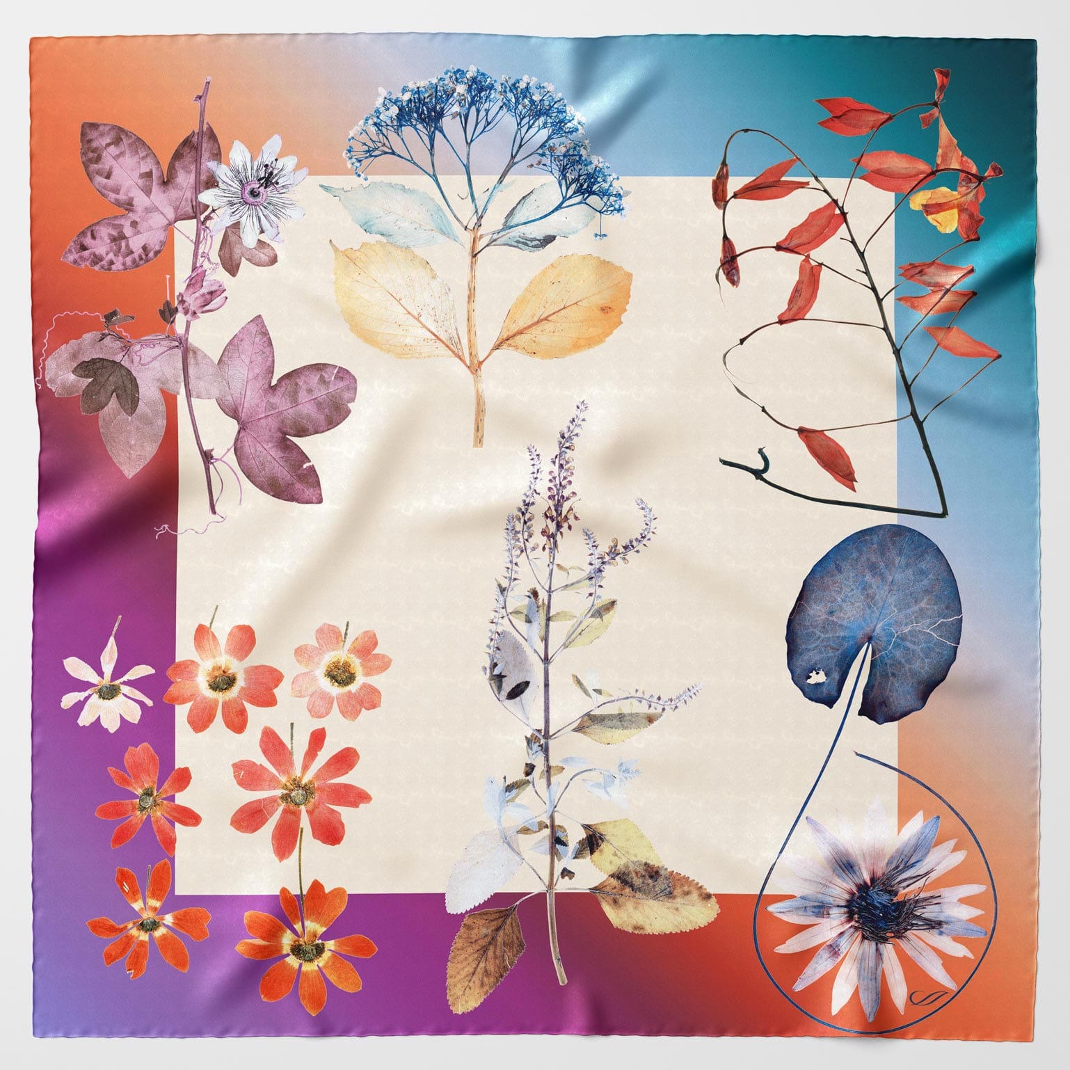Cristina - Silk Foulard - Champagne - My Men's Shop