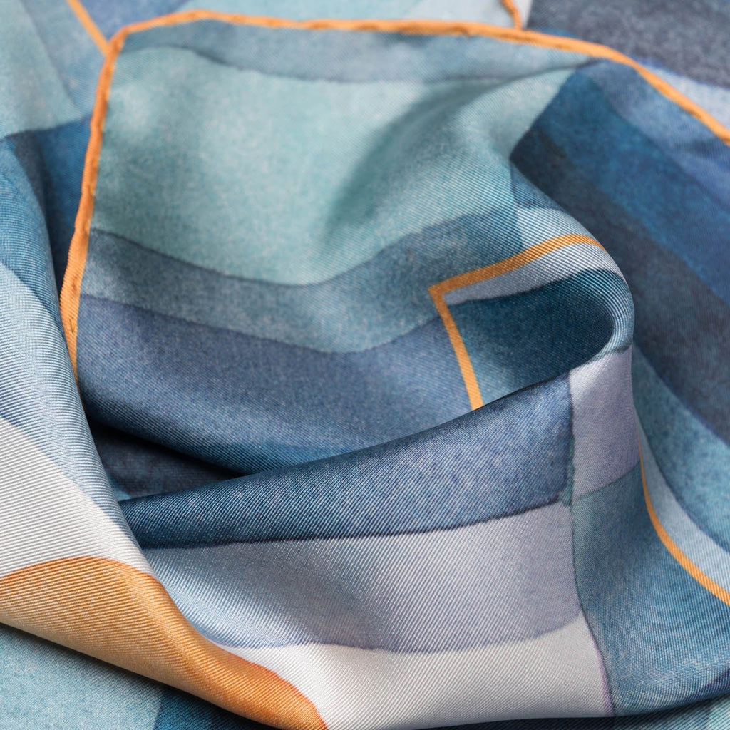 The Harbinger of Autumn - Silk Neckerchief - My Men's Shop