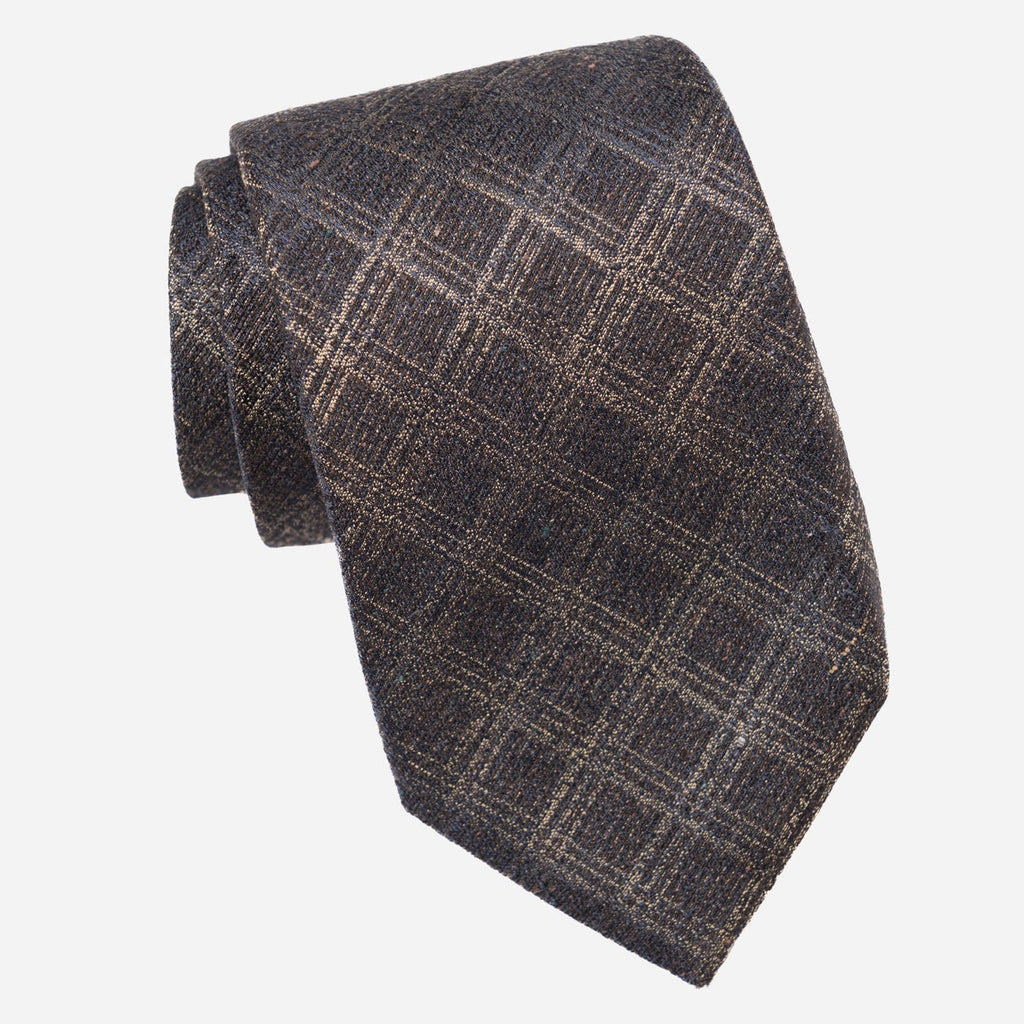 Empoli - Silk Jacquard Tie - Bronze - My Men's Shop