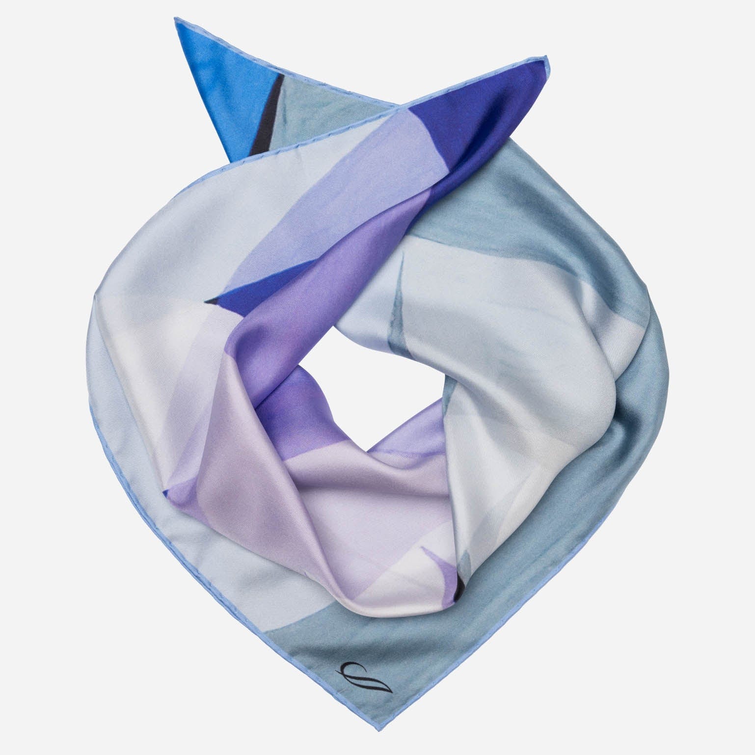 Jazz - Silk Neckerchief - Blue - My Men's Shop