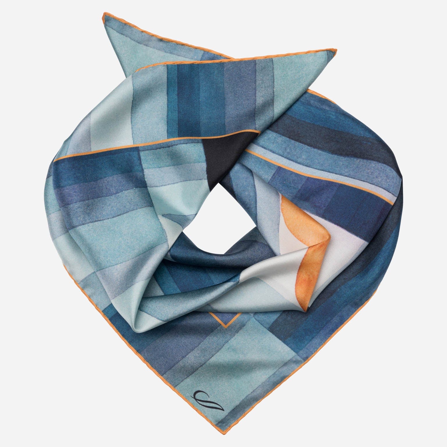 The Harbinger of Autumn - Silk Neckerchief - My Men's Shop