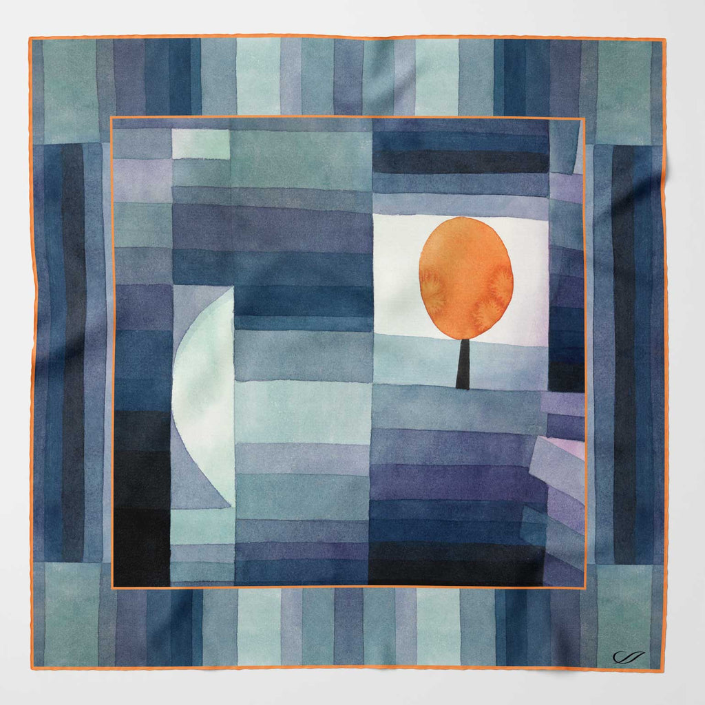 The Harbinger of Autumn - Silk Neckerchief - My Men's Shop