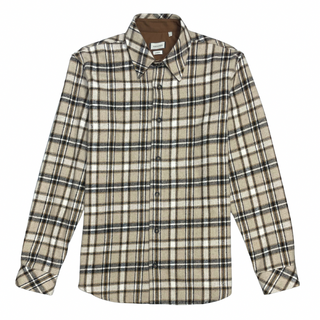 Venturo Plaid Flannel Shirt - My Men's Shop