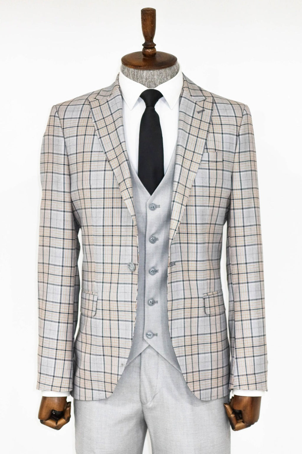 Ty-1422 MENS VESTED SUIT - My Men's Shop