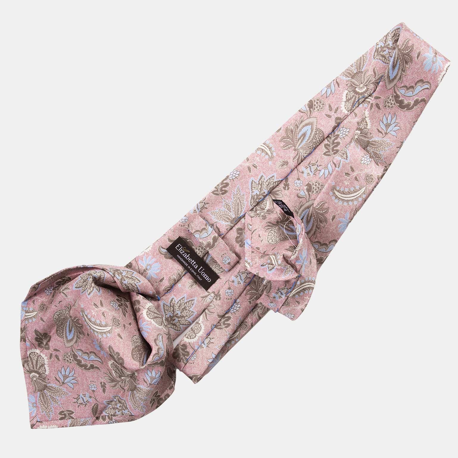 Medici - Printed Silk Tie - Pink - My Men's Shop