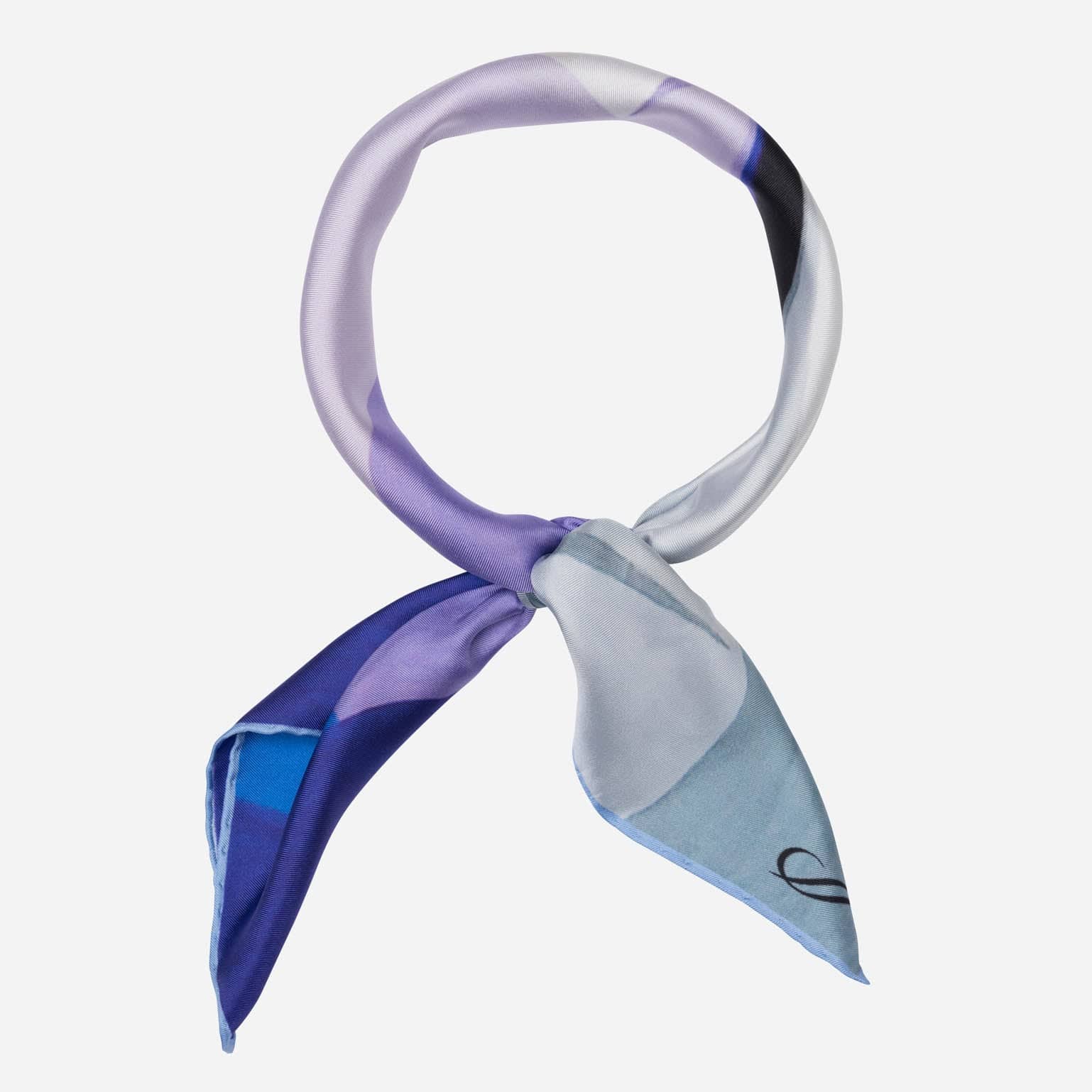 Jazz - Silk Neckerchief - Blue - My Men's Shop