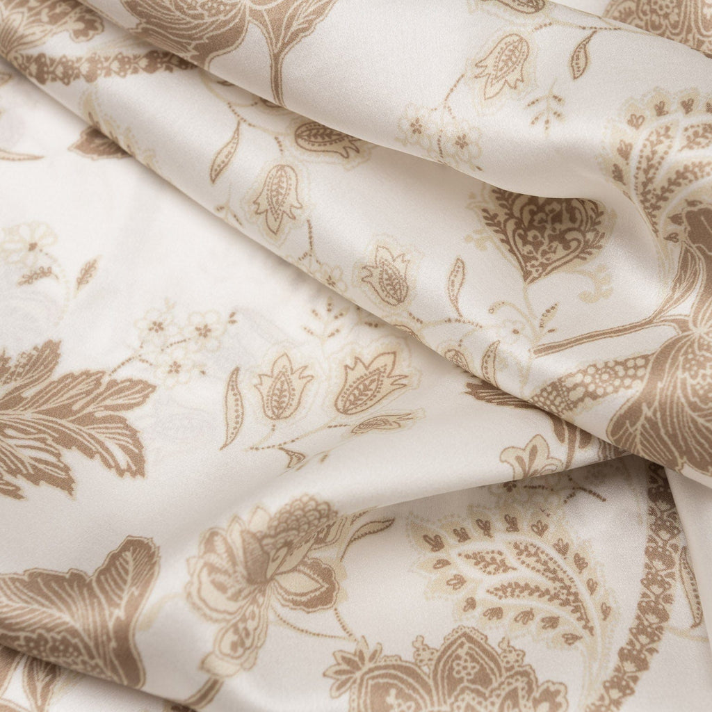 Esmeralda - Silk Scarf Shawl - Soft White & Gold - My Men's Shop