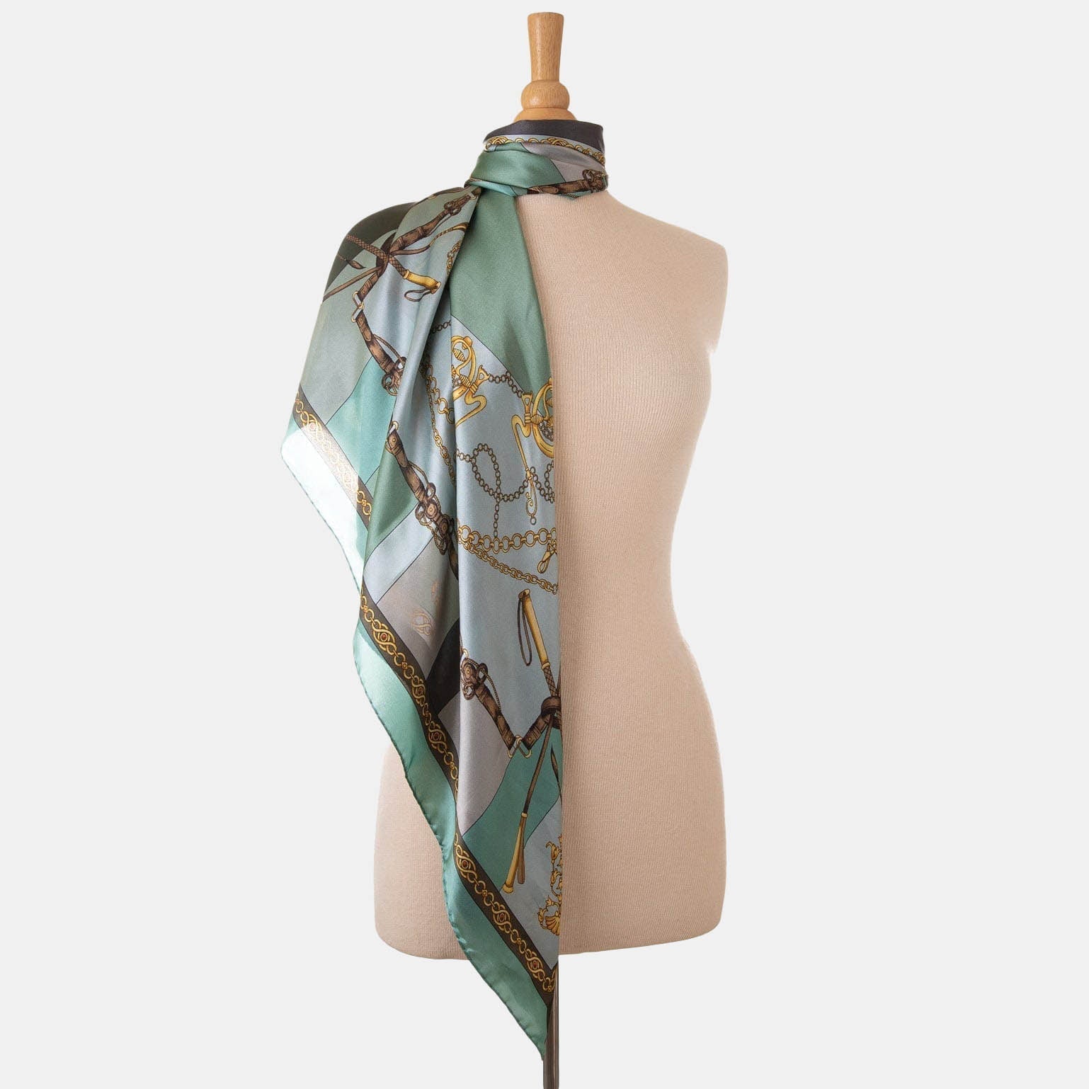 Gabriella - Silk Foulard - Laurel - My Men's Shop
