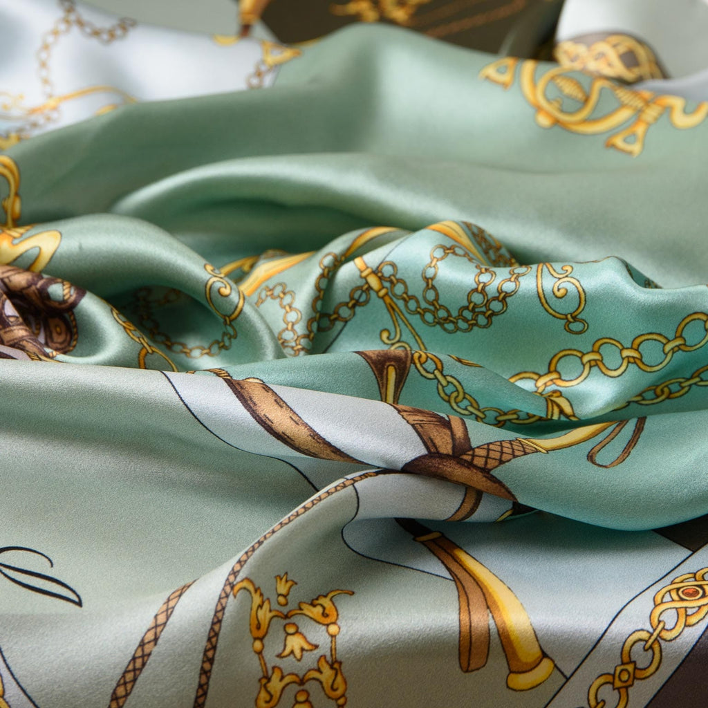 Gabriella - Silk Foulard - Laurel - My Men's Shop