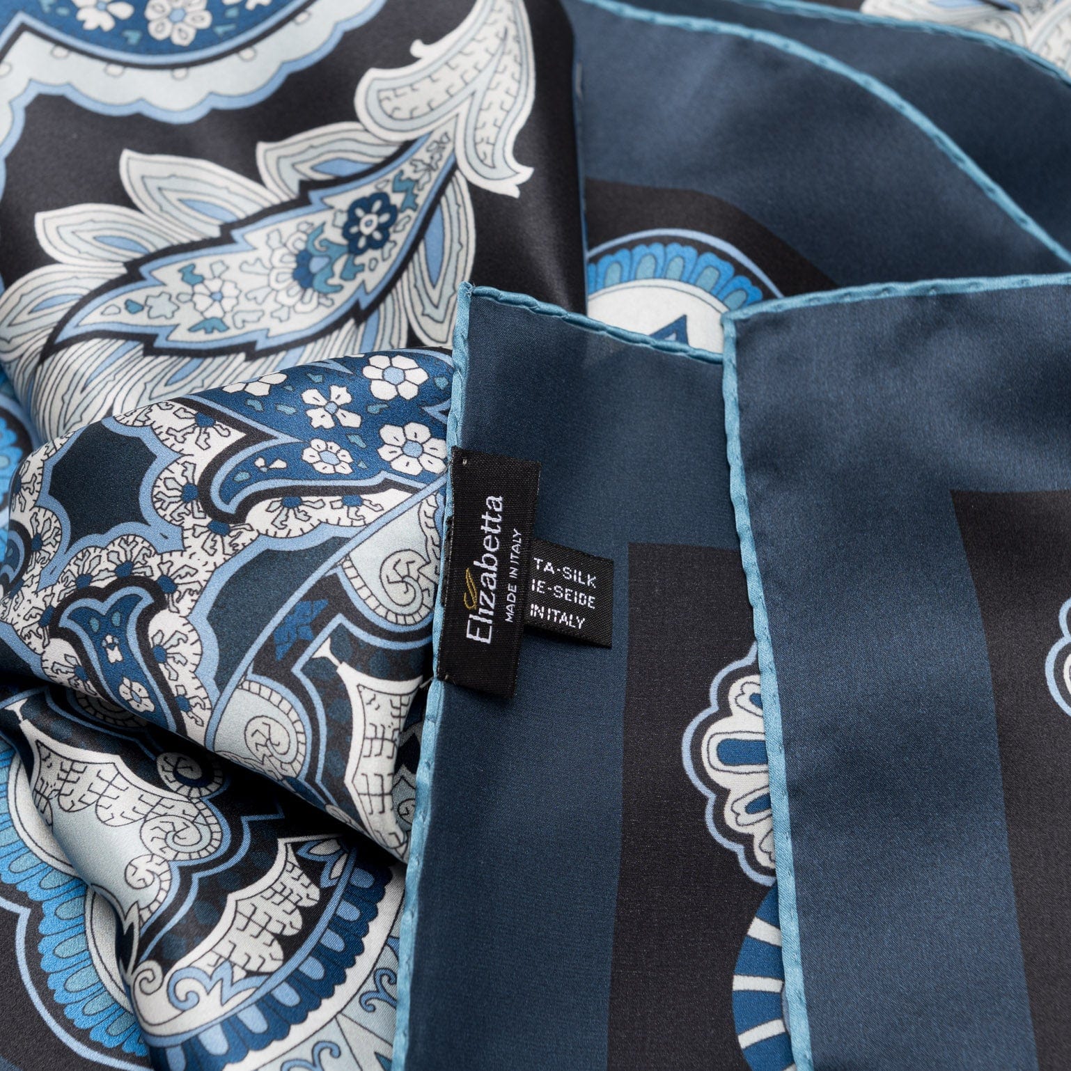 Malta - Silk Foulard - Royal Blue - My Men's Shop