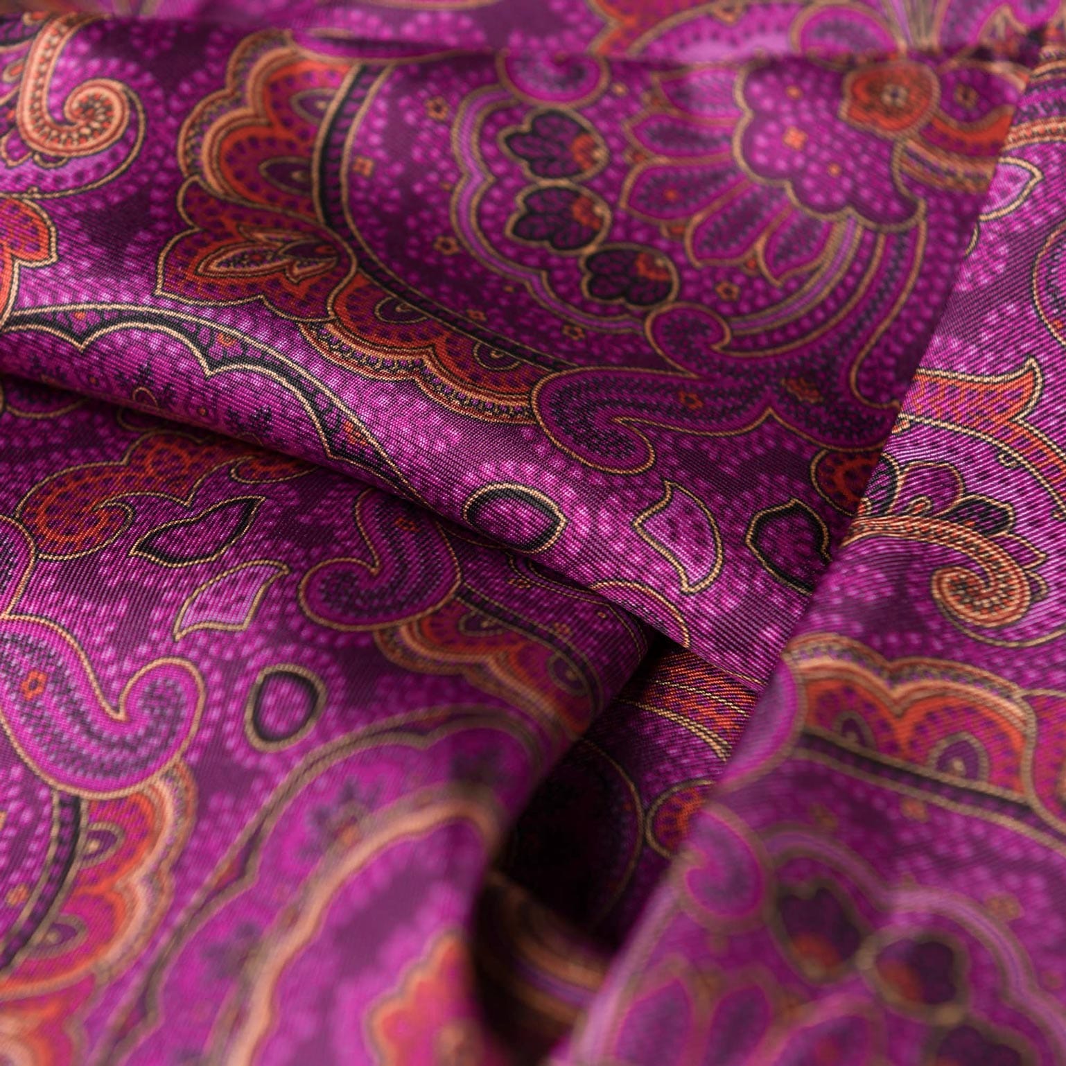 Ferrara - Silk Scarf - Magenta - My Men's Shop