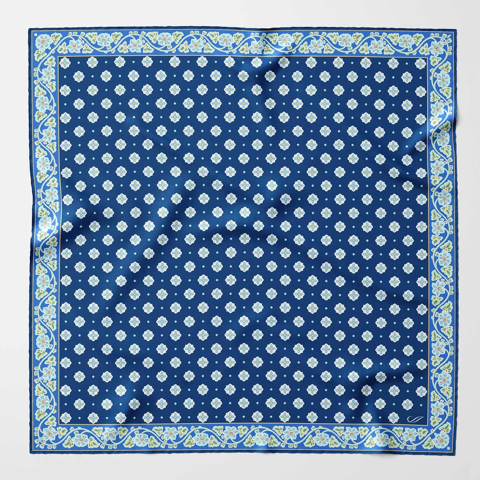 Ducati - Silk Neckerchief - Marine Blue - My Men's Shop