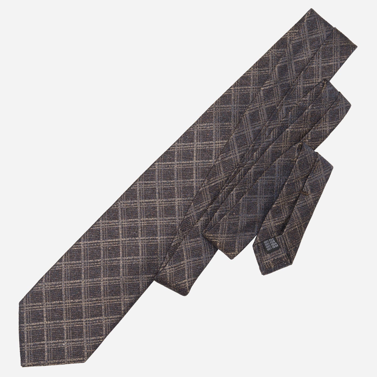 Empoli - Silk Jacquard Tie - Bronze - My Men's Shop