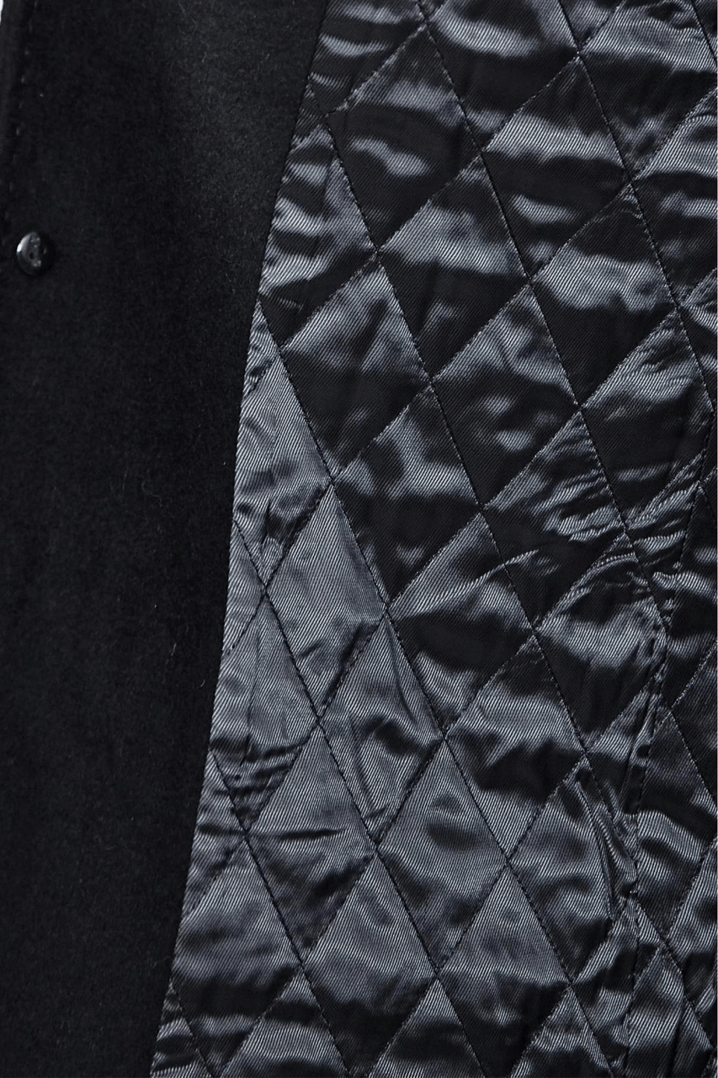 Luxury Overcoat Wool and Cashmere - Black - My Men's Shop