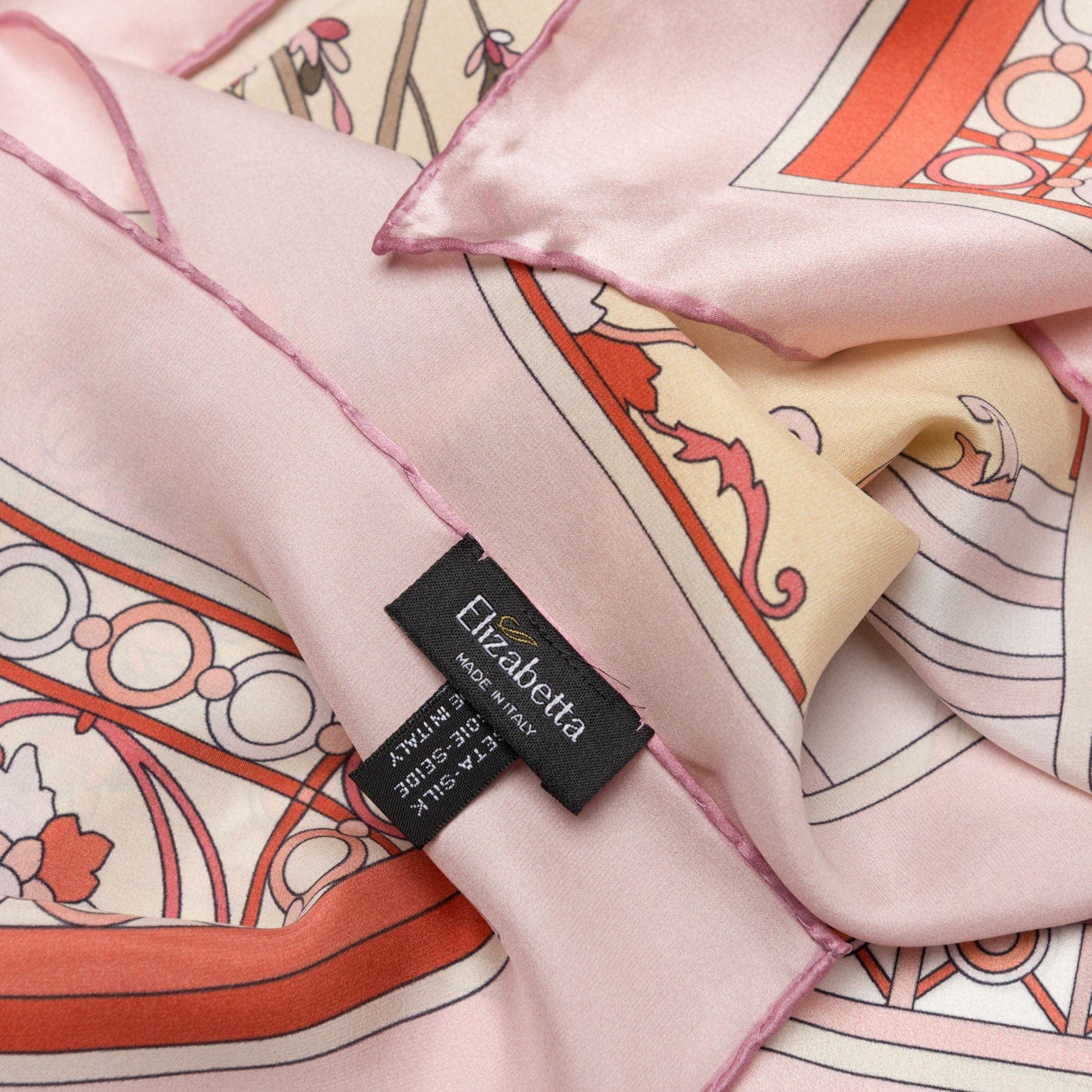 Garden of Dreams - Silk Foulard - Pink - My Men's Shop