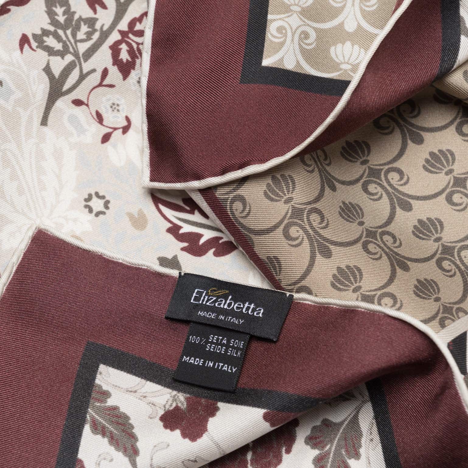 Napoli - Silk Neckerchief - Maroon - My Men's Shop