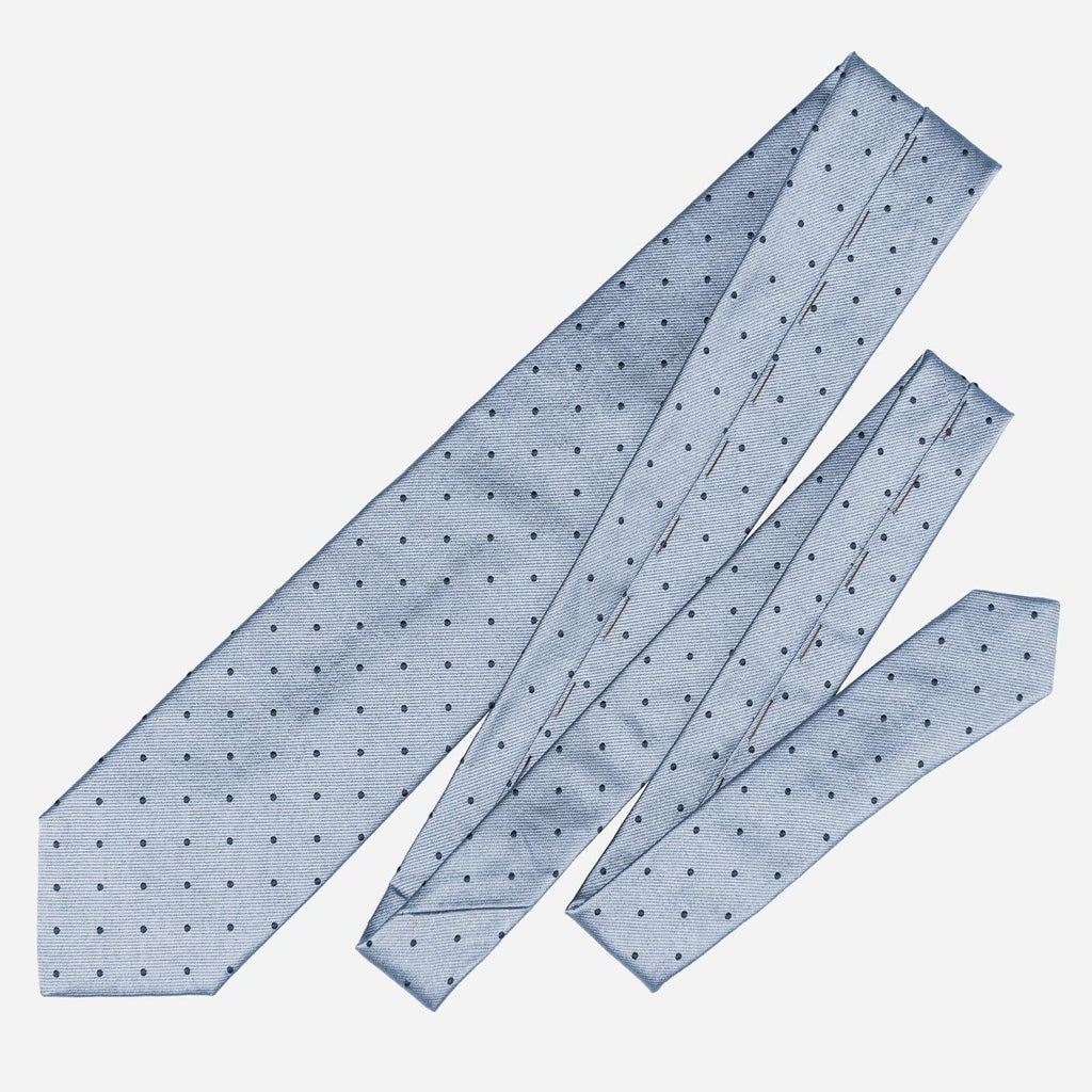 Pisa - Silk Jacquard Tie - Sky Blue - My Men's Shop