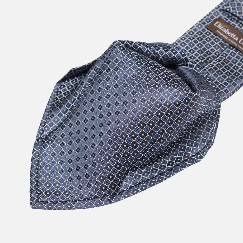 Ravenna - Silk Jacquard Tie - Blue