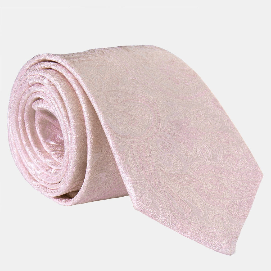 Montecarlo - Silk Jacquard Tie - Pink - My Men's Shop
