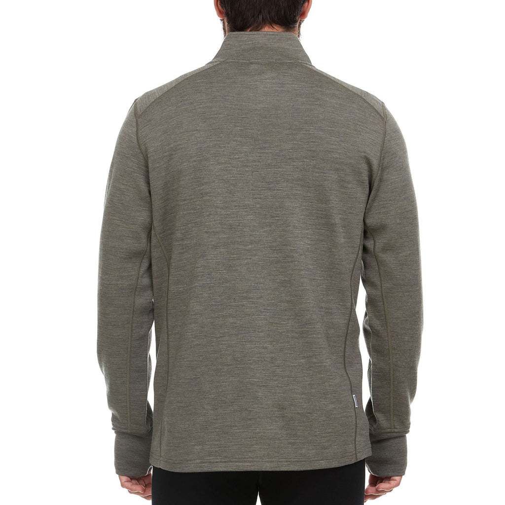 Heavyweight - Men's Wool 1/4 Zip Wilderness - My Men's Shop