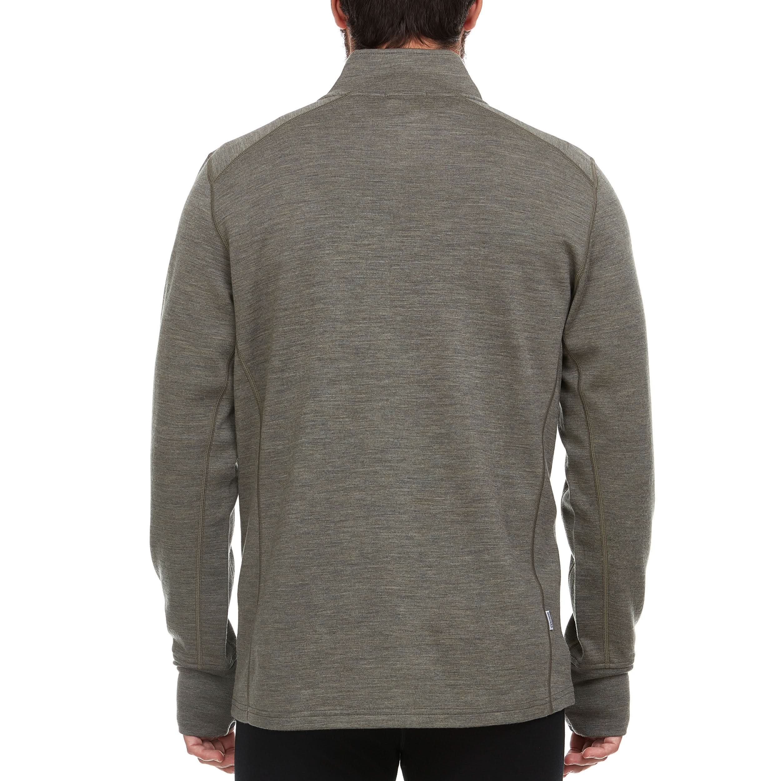 Heavyweight - Men's Wool 1/4 Zip Wilderness - My Men's Shop