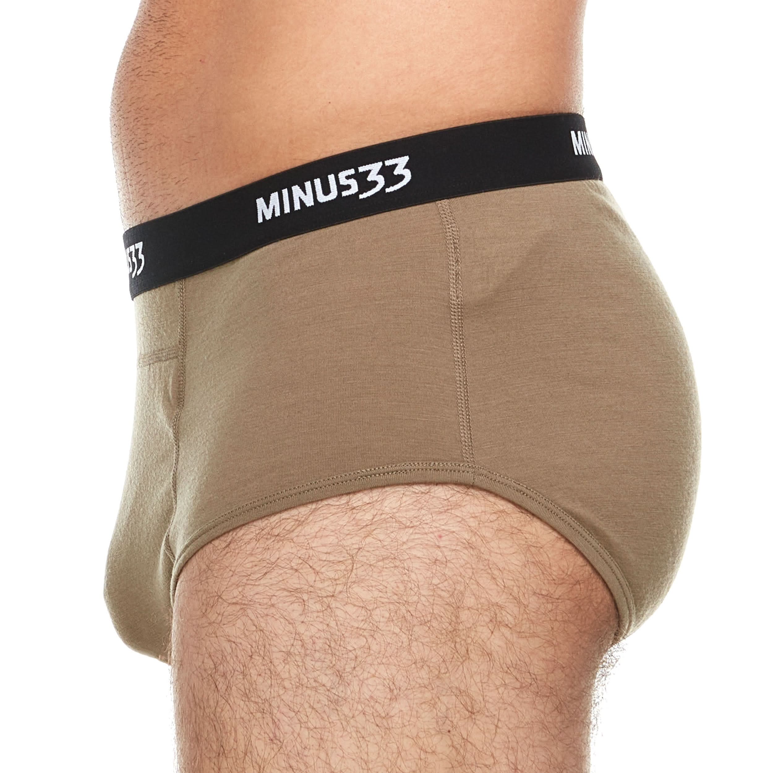 Microweight Men's Wool Briefs - Woolverino