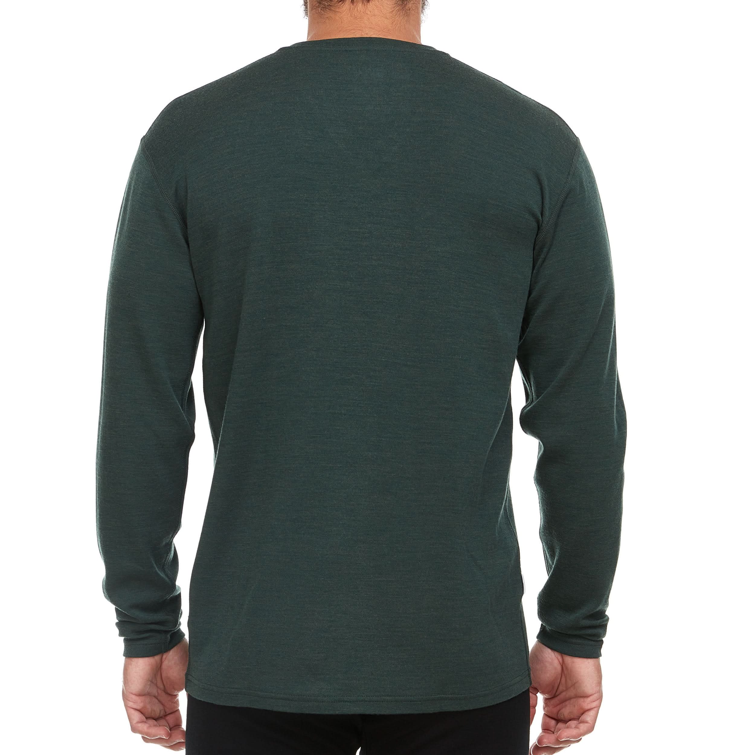 Midweight - Men's Long Sleeve V-Neck Sweater 100% Merino Wool - My Men's Shop