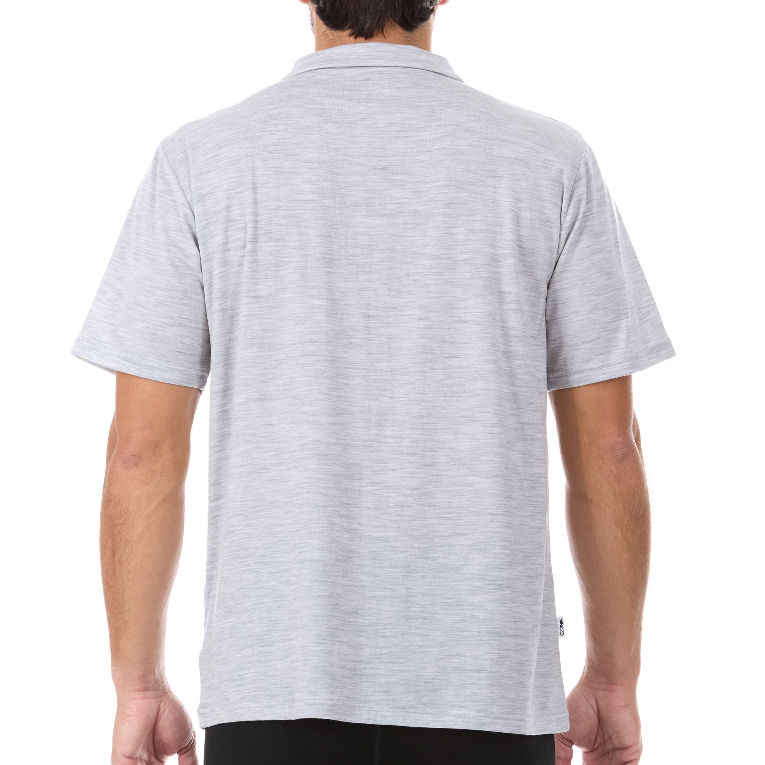 Microweight - Men's Wool Polo Woolverino - My Men's Shop