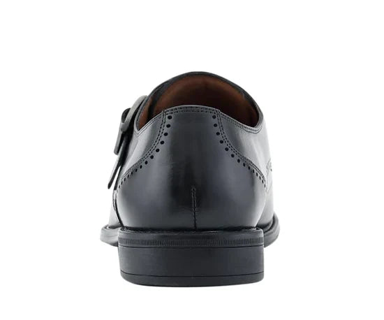 ASHER GREEN - AG1274 LEATHER MONK SLIP ON - My Men's Shop