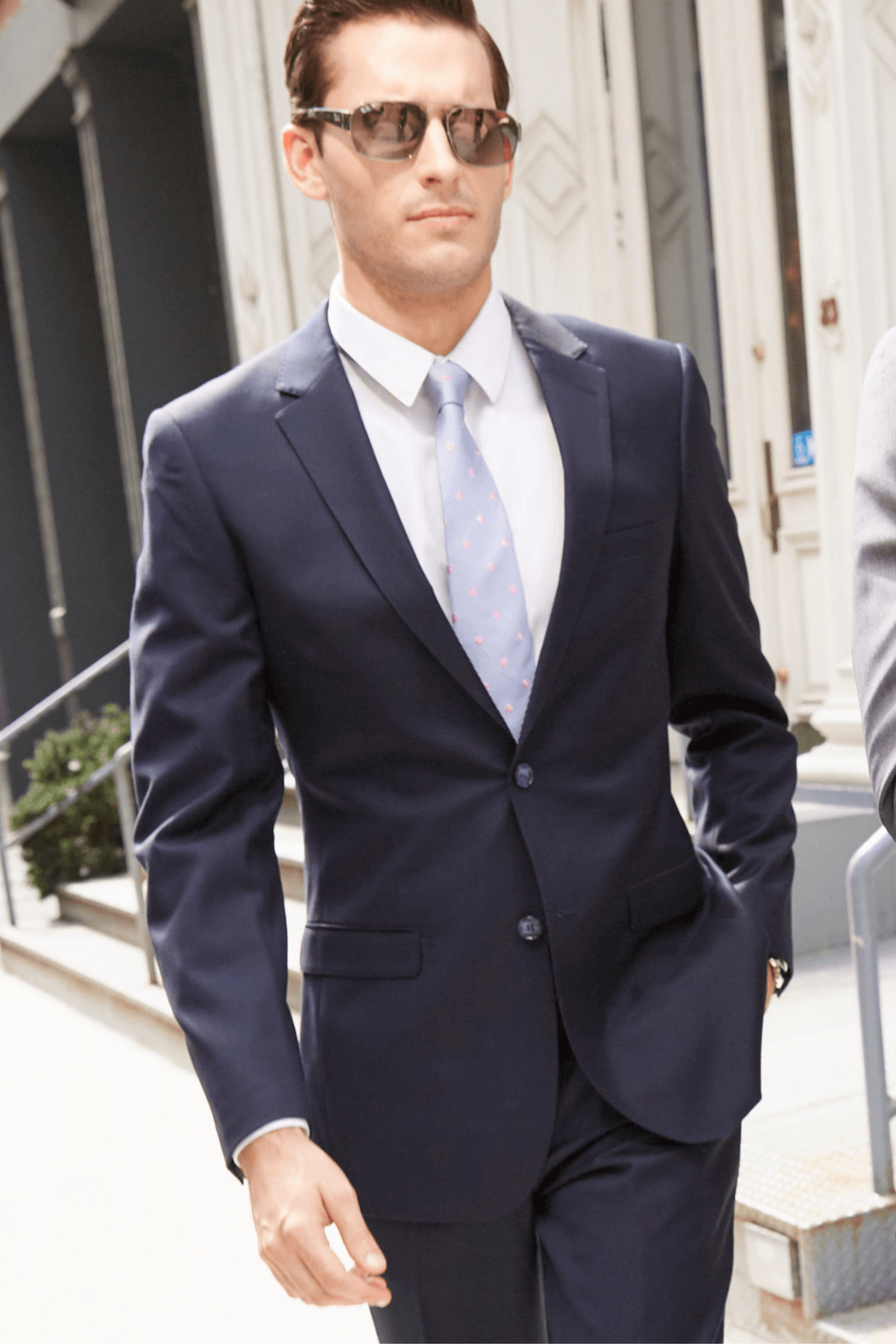 Luxurious Navy Blue Italian Cut Suit - My Men's Shop