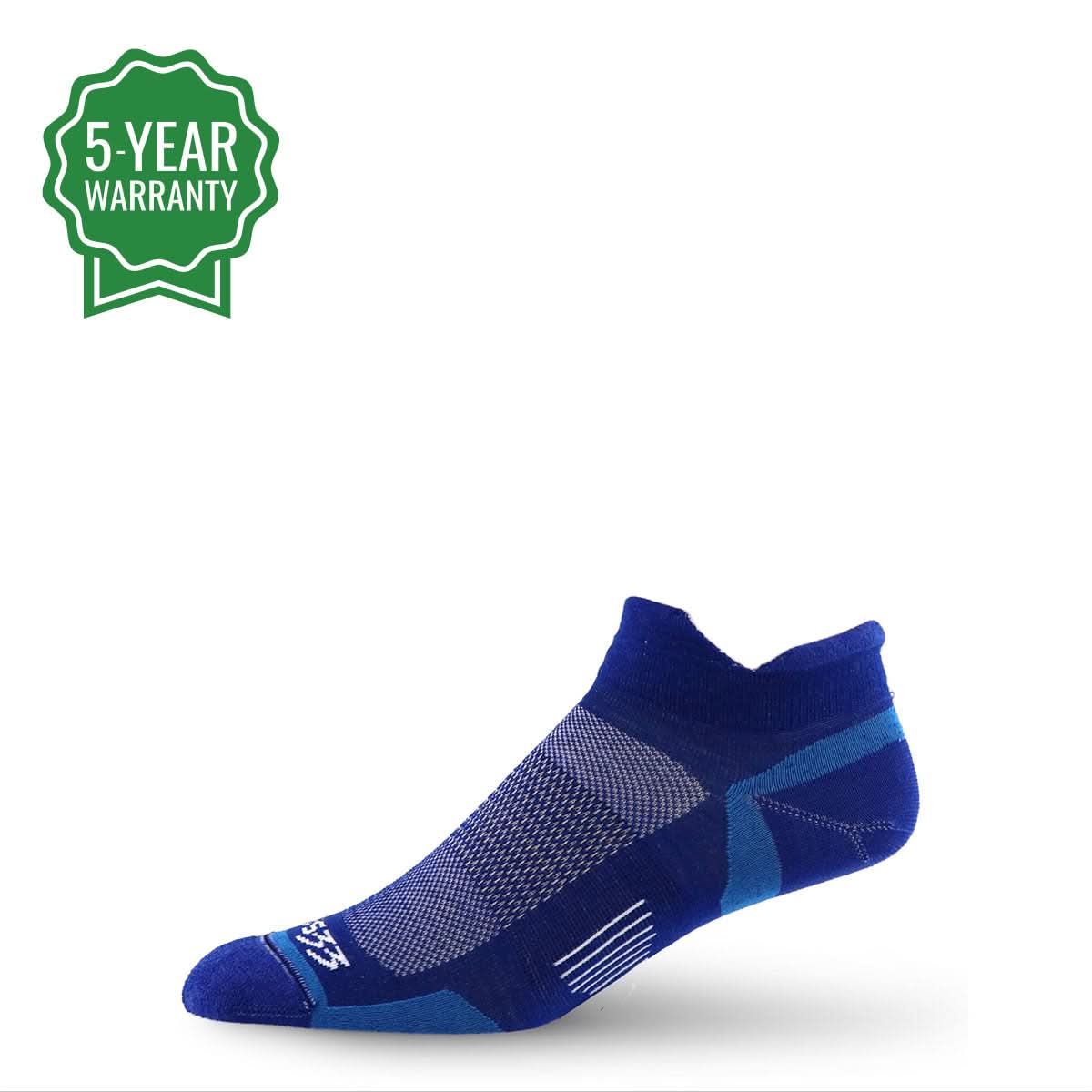 Merino Wool Running Socks - Micro No Show Tab