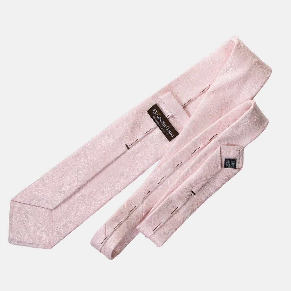 Montecarlo - Silk Jacquard Tie - Pink - My Men's Shop
