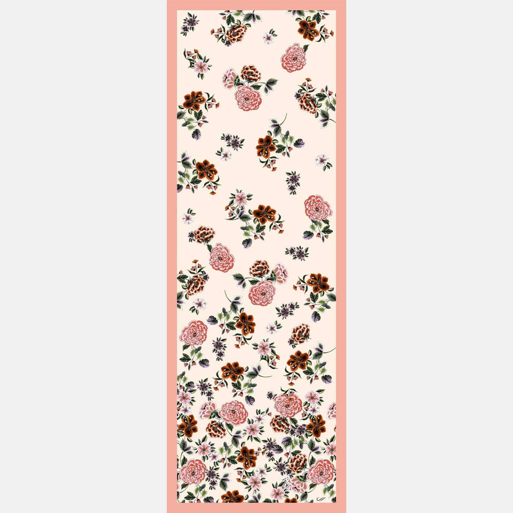Bella - Silk Scarf Shawl - Rose