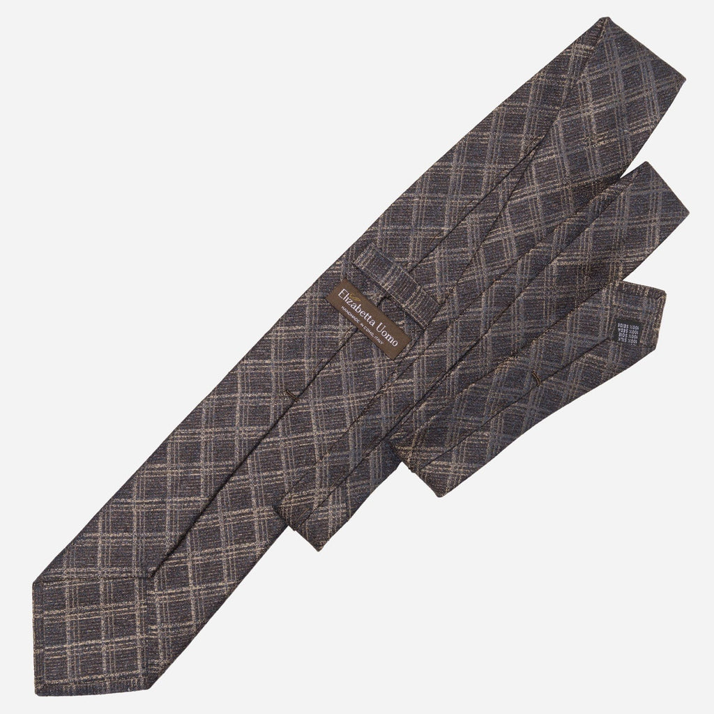 Empoli - Silk Jacquard Tie - Bronze - My Men's Shop