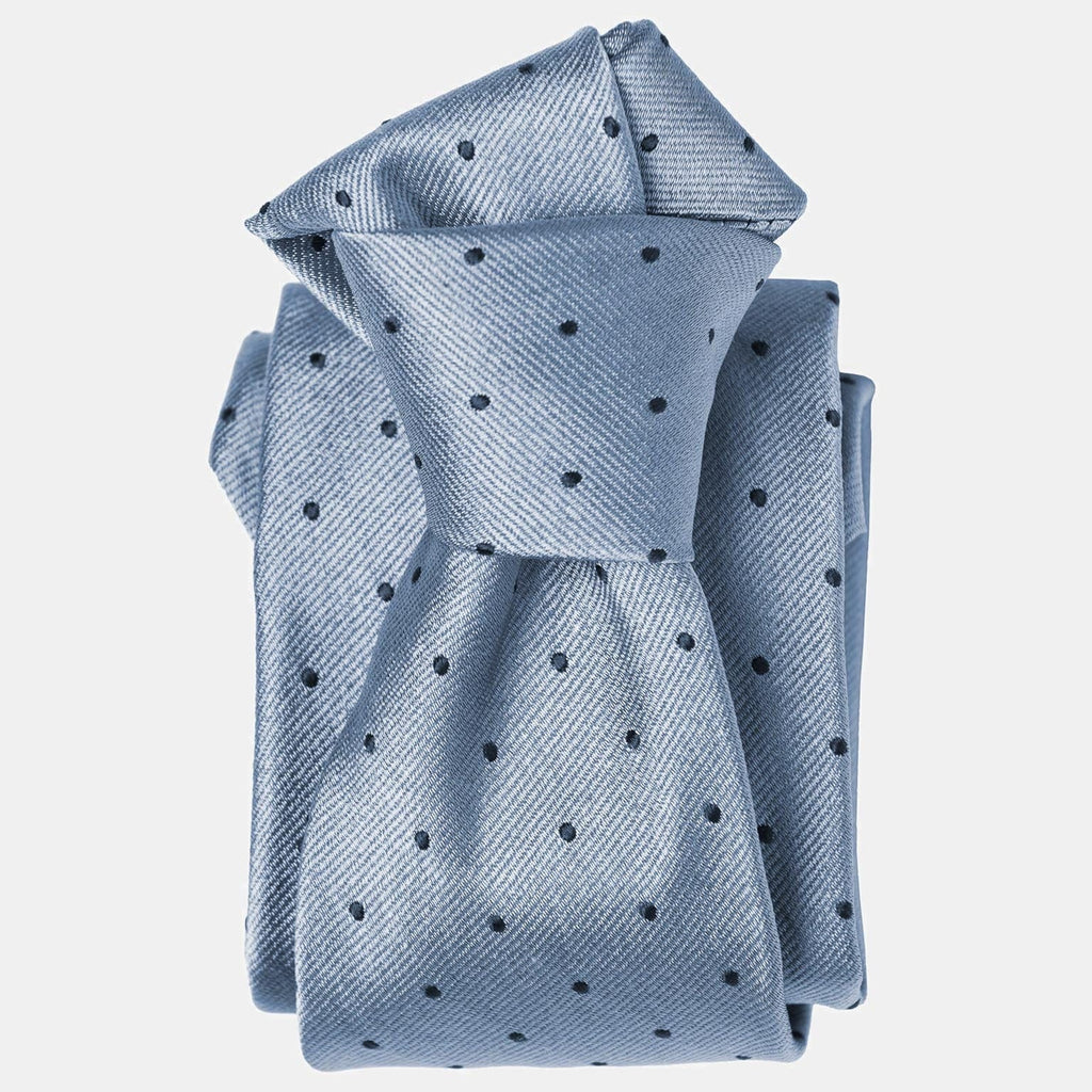 Pisa - Silk Jacquard Tie - Sky Blue - My Men's Shop